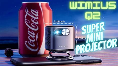 Wimius Q The Best Dlp Mini Projector Unboxing Test Youtube