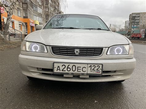 Линзы в фары — Toyota Corolla (110), 1,5 л, 1997 года | тюнинг | DRIVE2