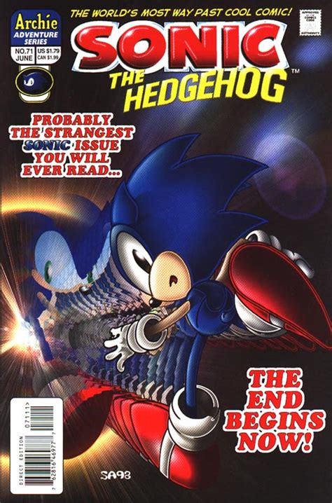 Archie Sonic The Hedgehog Issue 71 Mobius Encyclopaedia Fandom