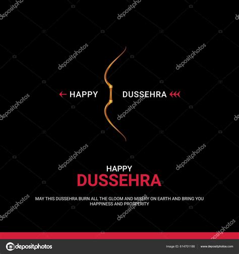 Happy Dussehra Festival Illustration Creative Social Media Ads Stock Vector by ©CreativeTrendz ...