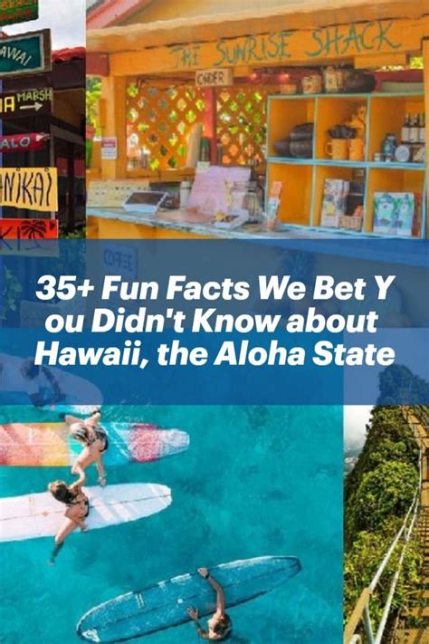 Fun Facts We Bet You Didn T Know About Hawaii The Aloha State