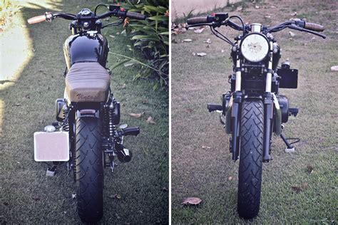 Honda CB450 Custom by Marcelo Wittlich Brazil