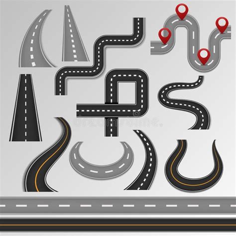 Vector Roadway Illustration De Vecteur Illustration Du Couleur 7283927