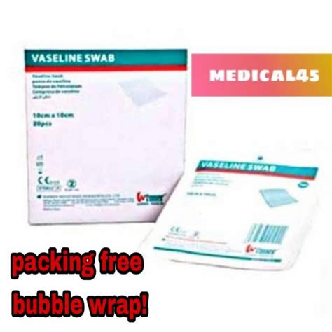 Jual Sale Vaseline Swab 10X10Cm Kasa Steril Vaseline Seperti Supratul