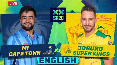 Joburg Super Kings Vs Mi Cape Town Live Scores Jsk Vs Mict Live