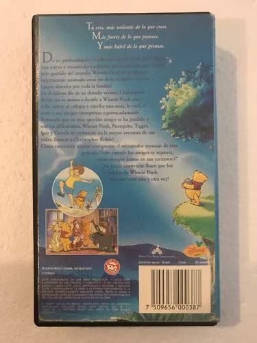 Vhs Original Disney Winnie Pooh Su Gran Aventura La Pelicula En Venta En Jesús Maria