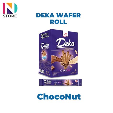 Jual Deka Wafer Roll Choconut Chocochoco Box Isi Pcs Shopee