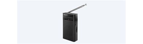 Sony Icfp26 Portable Am Fm Radio Black Electronics