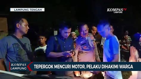 Tepergok Curi Motor Pelaku Babak Belur Dihajar Massa Video Dailymotion