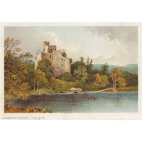 Invergarry Castle, Loch Oich, Invernesshire - BRITTON-IMAGES