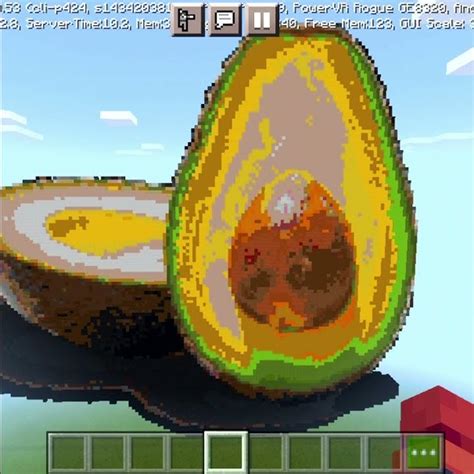 Minecraft Avocados From Mexico 🥑 Shorts Pixelart Youtube