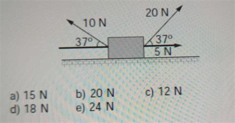 El Cuerpo Se Encuentra En Reposo Halle El Modulo De La Fuerza De