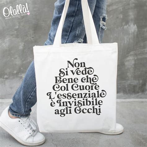 Borsa Shopper Personalizzabile Con La Frase Che Desideri Idea Regalo