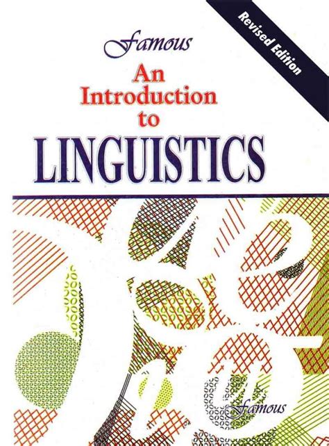 Famous An Introduction To Linguistics Book For Bs 4 Year Program By