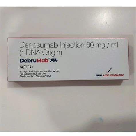 60mg Denosumab Injection, Packaging Type: Box, Single Use Only at Rs ...