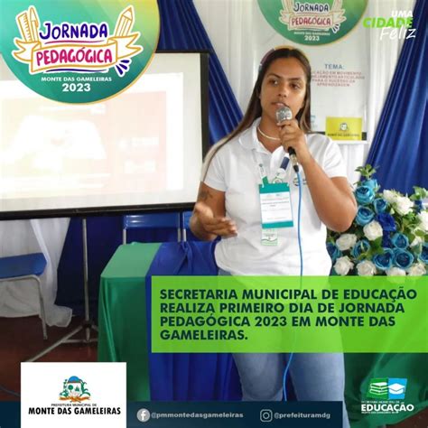 Prefeitura Municipal De Monte Das Gameleiras Primeiro Dia Da Jornada