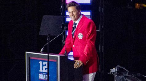 Tom Brady Reflects On Career During Patriots Hall Of Fame Induction