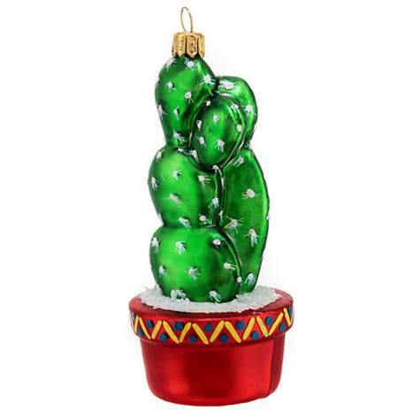 Cacto Decoraciones Rbol Navidad Vidrio Soplado Venta Online En Holyart