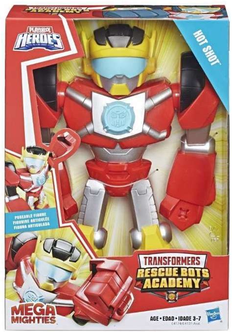 Hot Shot Rescue Bots Academy Transformers Mega Mighties Figurer E Shop Eurotoys Dk
