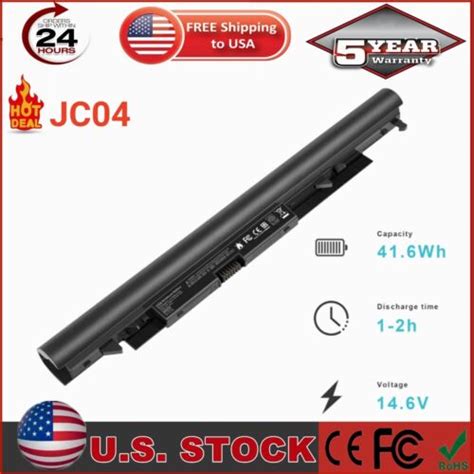 41 6Wh JC04 JC03 Battery For HP 15 Bs 15 Bw 919700 850 919681 421