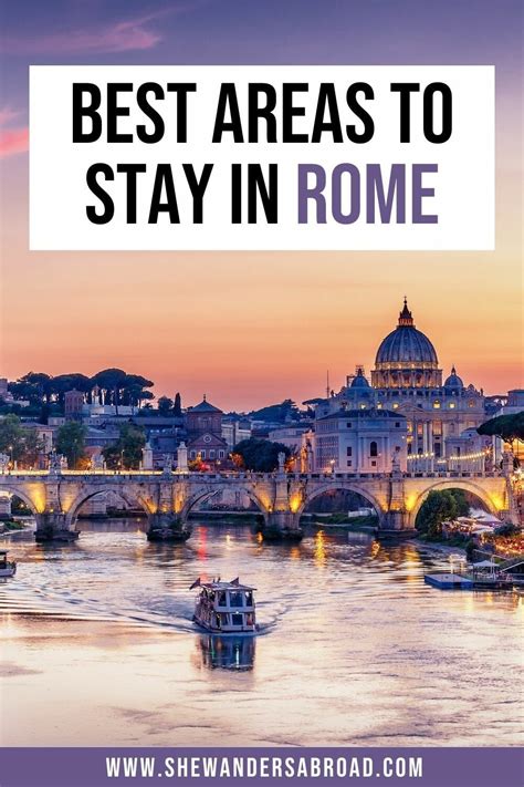 Top 9 Best Areas To Stay In Rome For Every Budget Rome Hotels Italy