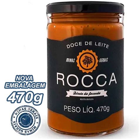 Doce De Leite Rocca G Tradicional O Melhor Do Brasil Shopee Brasil