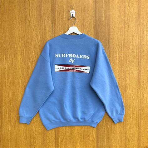 Vintage Surfboards By Gordon And Smith Sweatshirt Spellout Surfing