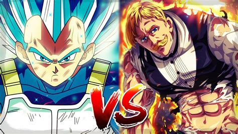 VEGETA VS ESCANOR Dragon Ball X Nanatsu No Taizai Loquendo YouTube