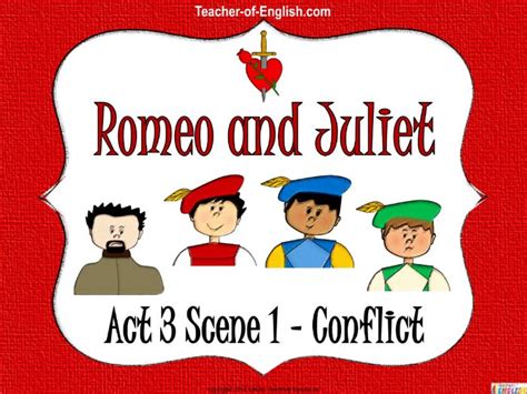 Romeo And Juliet Act 3 Scene 1 Teaching Resources