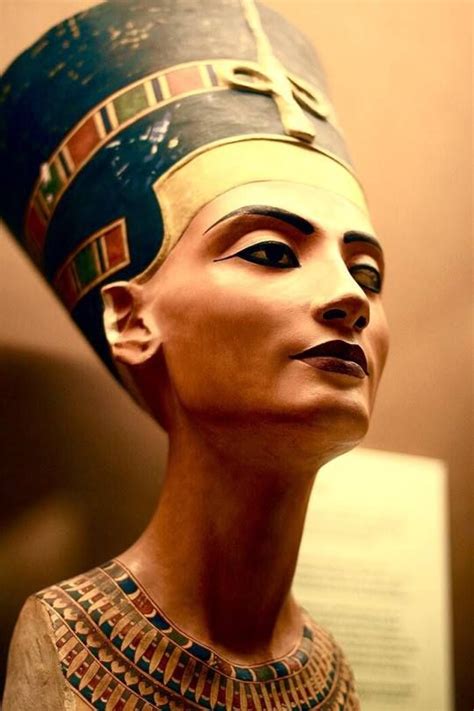 Queen Nefertiti Neferneferuaten Bust The Beautiful One Antiguo