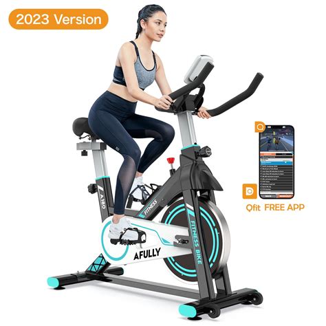 Pooboo Indoor Cycling Exercise Bikes Stationary Fitness Cycle Upright Cycling Belt Drive For