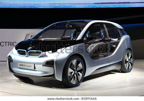 Frankfurt Sep 14 Electronic Vehicle Bmw I3 Concept Shown At The 64th