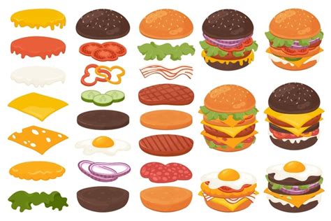 5,919 Burger Clipart Royalty-Free Images, Stock Photos & Pictures | Shutterstock