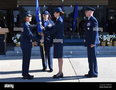 U S Air Force Maj Gen Andrea Tullos Second Air Force Commander