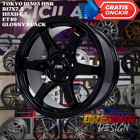 Jual Velg Mobil Te Ring Hsr Tokyo R Lebar Lobang Et