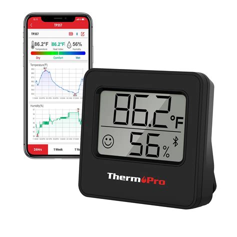 ThermoPro TP357W Digital Hygrometer Indoor Thermometer Of 260FT