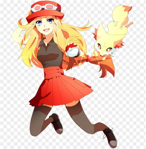 Okemon Xy Serena Fanart Sai Png Version - Serena Pokemon Fan Art PNG ...