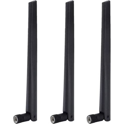 Antenne Gain Antenne Sma 3 Pièces Routeur Sans Fil Double Bande 2 4G