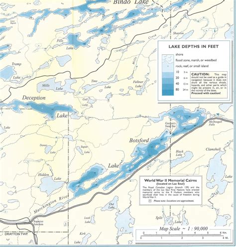 TheMapStore | Lac Seul Southeast Section, Lac Seul Northeast Section