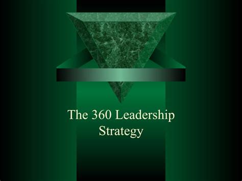 360 Degree Leadership