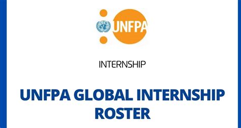 Unfpa Global Internship Roster Paid Internship De Round Table