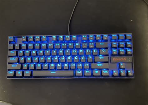 Redragon Kumara Led Backlit Mechanical Gaming Keyboard Wired Red Dragon