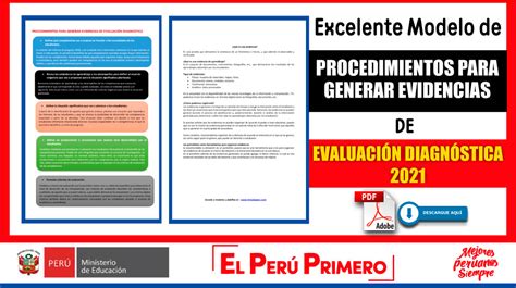 Excelente Modelo De Procedimientos Para Generar Evidencias De