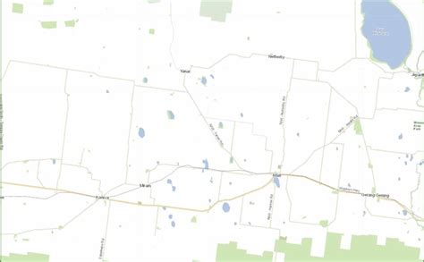 Vicmap 7125 7225 Kaniva Nhill 100k Topographical Map