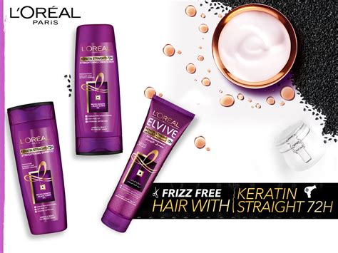 LOréal Paris Elvive Keratin Straight on Behance