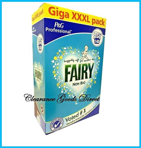 Fairy Non Bio Washing Powder 140 Wash Fast Dissolving 9 1KG Laundry 140