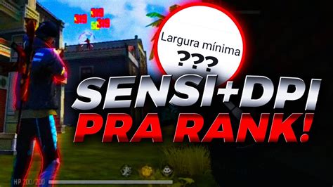 MELHOR DPI SENSI PARA O GALAXY A20 FREE FIRE YouTube