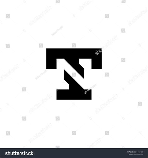 T N Tn Initial Logo Design Stock Vector Royalty Free 2011473497 Shutterstock