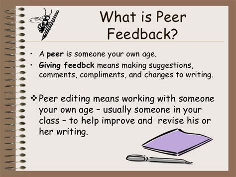 Giving Peer Feedback