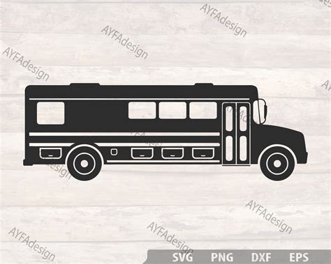 Motorhome Svg Class A Motorhome Svg Caravan Bus Camping Etsy New Zealand